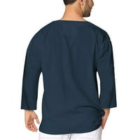 Muške majice Košulje za vježbanje Ležerne prilike puloverske bluza s dugim rukavima, pulover bluza na