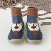 Eczipvz Baby cipele tople zimske cipele za bebe crtani jelen oblik božićne dječje cipele za bebe meke