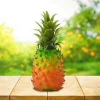 Početna Dekor Snimanje rekviziti Umjetni ananas Realističan ananas umjetnog voća za kućni ormar za stolu