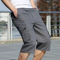 Muškarci Teretne kratke hlače za muške modne patentne zatvarače na otvorenom džepne kratke hlače Sportske