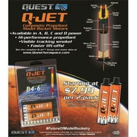 Quether rakete QUS D16- Vrijednost raketne motore - Motori, Wadding & inicijatori