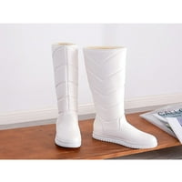 Kesitin Dame Winter Boot koljena Visoke čizme za snijeg Plišani oblozi tople plijene otporne na klizanje