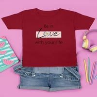 Budite zaljubljeni u svoju licu majicu Juniors -image by Shutterstock, Veliki