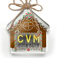 Ornament je otisnuo jedan na strani CVM kôd za aerodrom za Ciudad Victoria Božić Neonblond