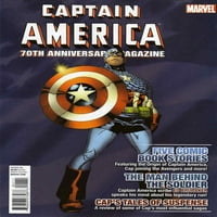 Časopis za kapetan Amerika 70. godišnjica VF; Marvel strip knjiga