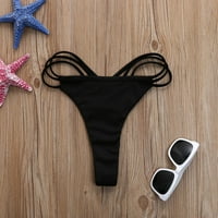 Guvpev ženske modne seksi dame Thong seksi karoserija ruffled bikini kupaće kostime odjeću - XL