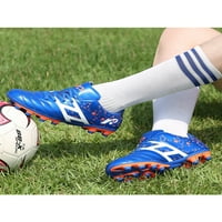 Leuncero Big Kid tenisice čipke up trening fudbalskih cipela Cleats Soccer cipela lagana sport Sport