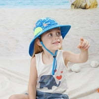 SDJMA TODDLER Kids Ljetni šešir Dinosaur Print Outdoor Dječji zaštitnik Sun Beach Cap