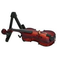ZERONE minijaturne igračke, model violine Mini izvrsni muzički instrument ukrasni ručni ukras za kućni