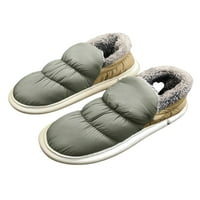 Unise papuče Ugodna kuća cipela za cipele na zimskom papuču Waterptoof Cipele Ženske tople snježne čizme