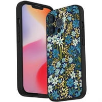 Plave-wildflowers-teško-cottegecore-proljeće-botanički-estetski telefon, deginirani za iPhone PRO MA