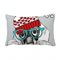 Odjeća za pse Lijepa akvarel Ilustracija Bacanje Jastuk Lumbalni umetak za jastuk Konstrukcija kućnog
