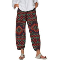 GAECUW posteljine za žene široke nožne hlače Redovne fit duge hlače Lounge pantalone Duks Ležerne prilike
