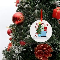 Ploknplq Božićni ukrasi Domaći dekor Personalizirani ukrasi Kućni ukrasi Božić ukras za odmor Dekor