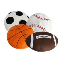 Firmar Poklon košarkaški bejzbol ragbi fudbal fudbal lopta Početna Bar Cafe Dekorativni plišani jastuk