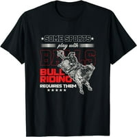 Jahanje sportova Rodeo Cowboy Western Bull Rider Poklon majica