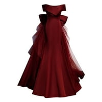 Svečane haljine GUBOTARE PLUS veličine za žene Ženske vintage cvjetne čipke Flared A-line Swing formalne