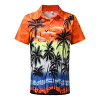 Yubnlvae muške ljetne modne slobodno vrijeme morska majica na plaži Top bluza