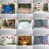 Novogodišnji foto studio Vinilni zimski božićni dekor Fotografija Pozadinske ploče Pokloni Photo rekvizito