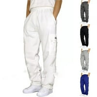 Muški casual joggers pantalone Duksevi sa labavim multi džepnim rukom teretna hlače