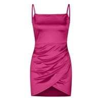 Auroural Plus Veličina haljina za čišćenje Žensko ljetno casual modni pamučni cvjetni gumb za print