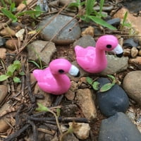 Farfi Flamingo igračke živopisne izvrsne male mini divne ukrase Flamingo figurine