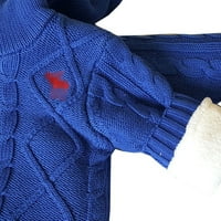 Jakna za bebe Dječja jakna Jesen zima zadebljana dječja džempera jakna podstavljena pamučna chmora