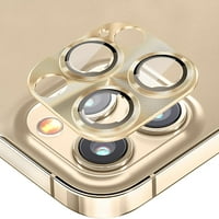 za iPhone Pro Pro MA zaštitnik objektiva kamere, premium kaljeno staklo Metal Cool kamere zaštitni zaslon