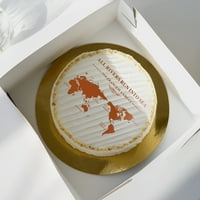 Dizajn svjetski karte Dizajn torte ukras predloška šećera sito za pečenje šablona