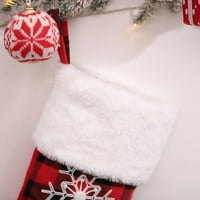 ELK SNOWFLAKE božićne poklon čarape Božićne torbe za bombone