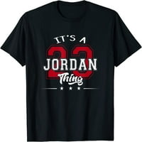 To je jordanska stvar za muškarce ženske košarkaške poklone majice