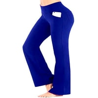 Paille žene dno podižu sječe od sunca visokog struka joga hlače Tummy Control Sport pantalone pauna