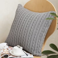 Corashan Decor, pletenje modnih bacanja jastučnice kafe kafe kauč jastuk pokrovite kućni dekor, kućni
