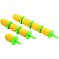 Držači kukuruza - postavljeni žuti zeleni, 2,75 1.2