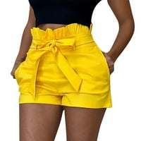 Ženske hlače Ležerne u trendovskim ženskim kratkim kratkim hlačama izdubljeno ljetni ženski kratki pant