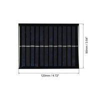 MINI solarna ploča ćelija 6V 220mA 1.32W za DIY projekat 2