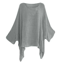 Samickarr pulover Dresioci za žene Ležerne prilike sa otvorenim ležerima Plus Plus Tuntic Twes za nošenje