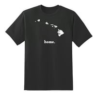 Mapa Havaji Naslovna država Država HAWAII Početna Dizajn majica Black, L