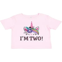 Inktastic 2. rođendan jednorođen godinama Old Outfit poklon Toddler Toddler Girl majica