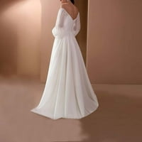 Cotonie Fashion ženska elegantna seksi casual jedno-ramena tanka remena od suknje duge haljine