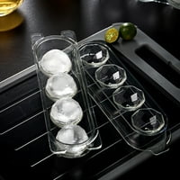 Fogcroll ledeni kocki kalup prozirni prehrambeni razredni rešetke Ne-Stick bar ledena kuglica Proizvođač