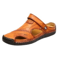 Muns sandale Ljetno odobrenje, podrška udobnim pješačkim sandalama Muške ljetne ležerne kožne sandale