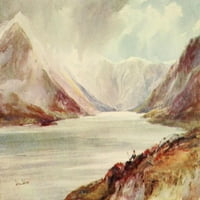 Ljeto u Skye Loch Coruisk, Skye Poster Print John Blair