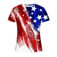 Odeerbi muške dane nezavisnosti Grafičke majice Ležerne prilike 3D štampanje Fitness Sportska majica