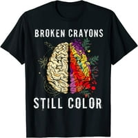 Slomljeni bojice i dalje boju majica za svijest o mentalnom zdravlju