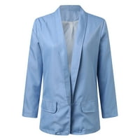 Ženske jakne i jakne za odijelo Žene klasične bluže jakne Business Casual Dečko Moda plus veličina Lagana