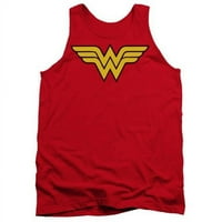TREVCO DC-Wonder Woman logo - Tenk za odrasle - Red- 2x