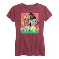 Barbie - Uskrs - Najbolji prijatelji - Ženska grafička majica kratkih rukava