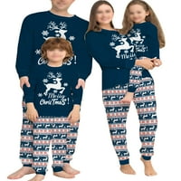Paille mammy tata dječji vrhovi i hlače labave noćne odjeće xmas pjs božićni pj setovi za spavanje s