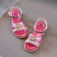 Akiigool Dression Sandale Girl Wide Baby Sandal Tassels Summer Toddler Sliper Cipele